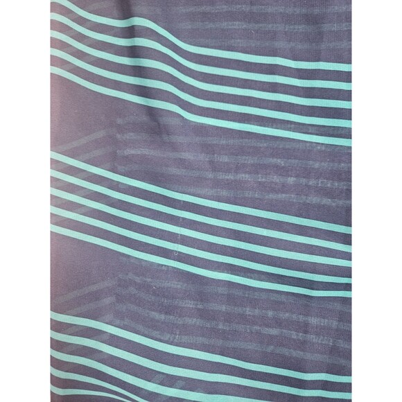 Faded Glory Maxi Dress Plus Size 2X Blue Striped - Picture 4 of 8